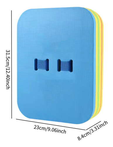 Entrenador De Natación Float Back, Cinturón Ajustable Azul