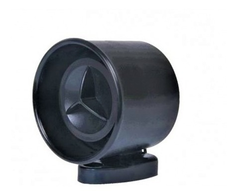Imagen 1 de 3 de Sirena Piezoelectrica 15w 12v Interior Exterior Con Soporte