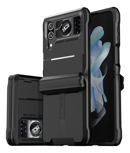 Funda Para Samsung Galaxy Z Flip 4 Case/flip 3 Case - Negro