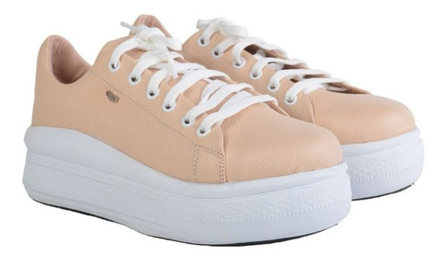 Imagen 3 de 5 de Zapatillas De Mujer Zapatos De Cuero - Krabe - Ferraro
