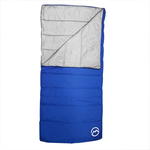 Magallan Bolsa De Dormir Rectangular De 45ºf Color Azul Ubicación De La Cremallera Derecho