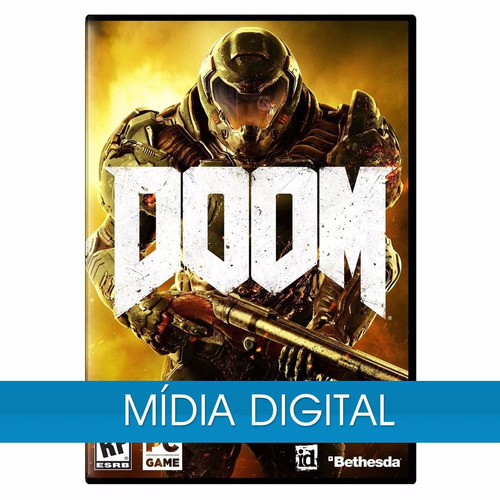 Doom 2016 + Dlc Demon Pack Cd Key Steam Pc Dublado Original