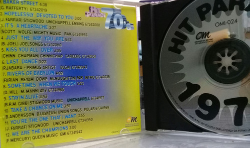 Cd Hit Parade 70's -1978 (Usado)