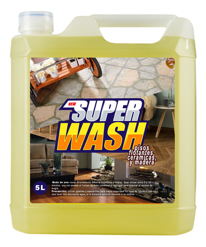 Super Wash Limpiador De Pisos 