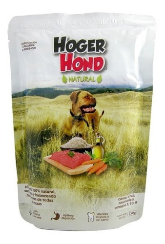 Alimento Humedo Para Perro Hoger Hond 500 G