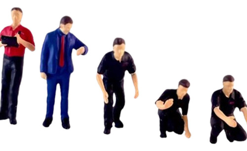 Figuras De Diorama Em Escala 5x1/64, Layout Em Estilo C