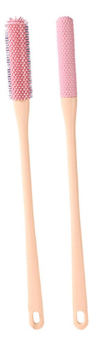 Escova De Limpeza Do Dedo Do Pé Escova De Conjunto Rosa