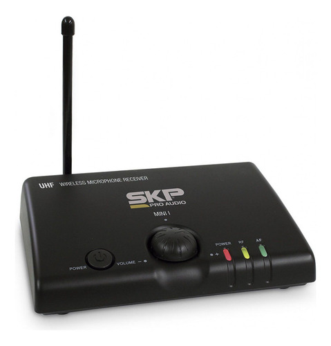 Microfone Sem Fio Profissional De Mão Mini I Skp Cor Preto