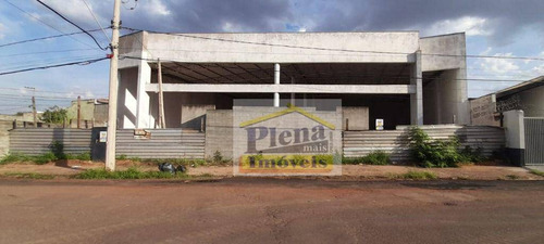 Imagem 1 de 9 de Salão Comercial Para Locação Com 780 M² - Jardim Das Palmeiras - Sumaré/sp - Sl1063