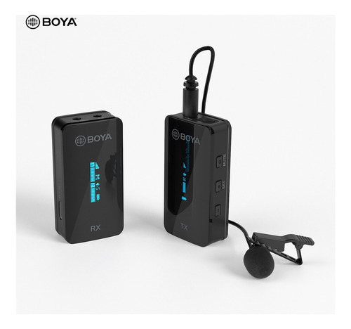 M Sistema De Micrófono Inalámbrico Boya By-xm6-s1 De 2,4 G