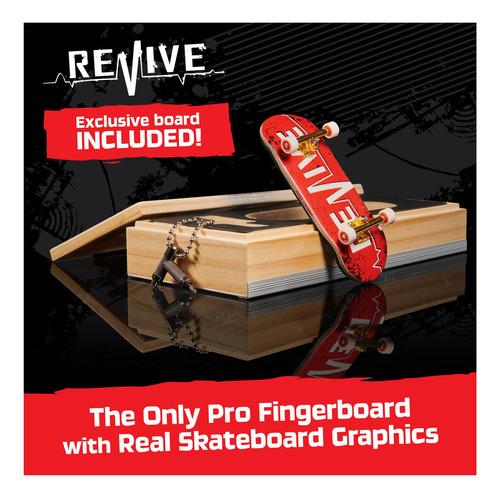 Tabla De Skate Finger Tech Deck Revive Pro Series Con Almace