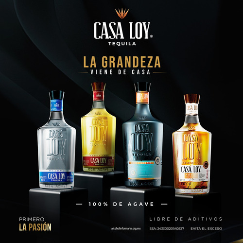 Tequila Casa Loy Blanco 750 Ml