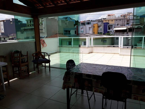 Cobertura Com 2 Dormitórios À Venda, 140 M² Por R$ 440.000 - Parque Oratório - Santo André/sp - Co4447