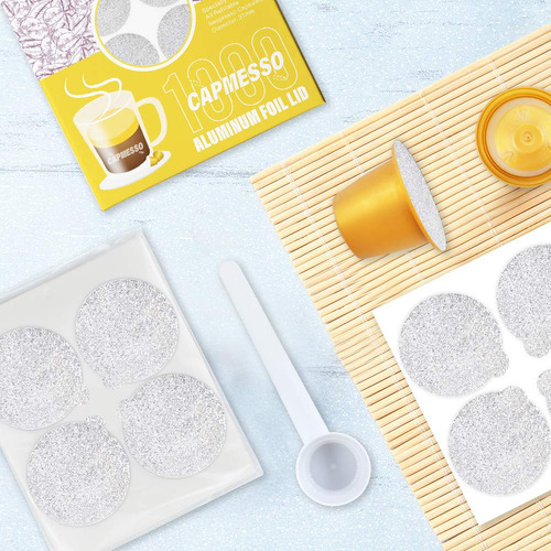 Hojas De Café Espresso Y Cápsulas Recargables Para Nespresso