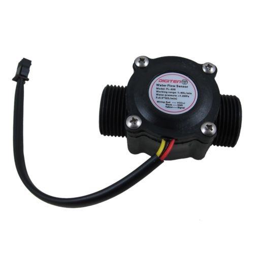 G3/4  1-60l/min Agua Flujo Hall Sensor Interruptor Medidor