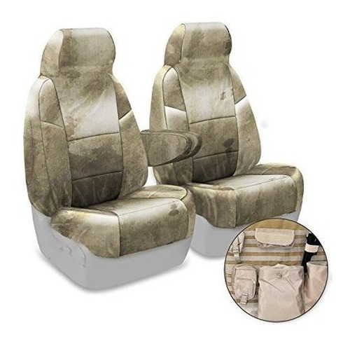 Coverking Custom Fit Front 5050 Bucket Tactical Seat Cover P