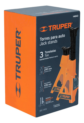Banquillo Torre Caballete Automotriz 3 Ton Truper
