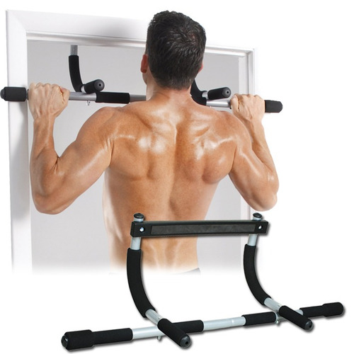 Barra De Puerta Iron Gym Piso Musculos Tonifica Moldea