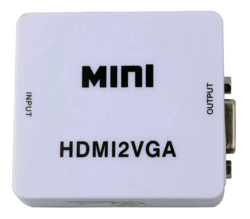 Conversor O Convertidor De Hdmi A Vga / Digital A Analogico
