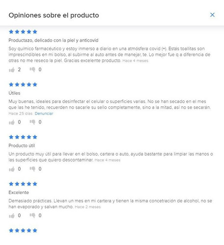 Imagen 7 de 7 de 1500 Alcohol 75% Pads, 15x20 Cms Son 50 Bolsas 30 Pad - Isp