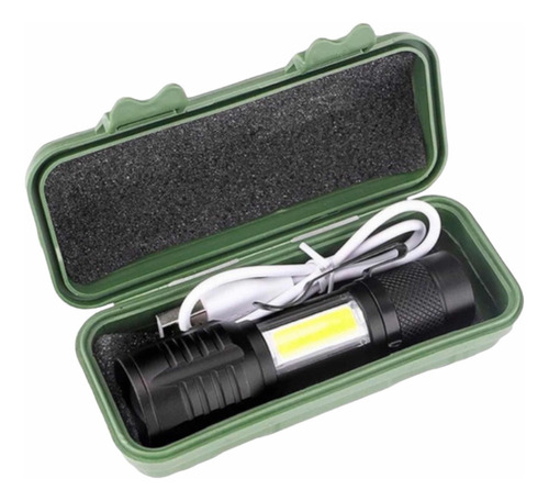 Linterna Táctica Mini Luz Uv Detector De Billetes Clip