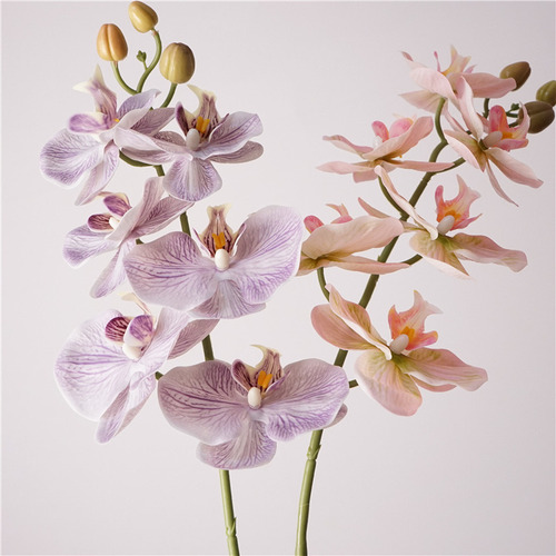 Flor Artificial Orquidea Decorativa Para Boda Y Hogar