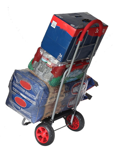 Mighty Max Personal Carro Negro Carretilla Carro De Jar...