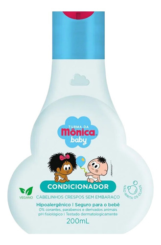 Condicionador Cabelinhos Crespos Turma Da Mônica