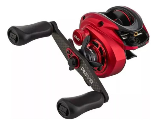 Carretilha Abu Garcia Revo5 Rocket 10.1:1 11 Rolamentos Vermelho Direito/esquerdo