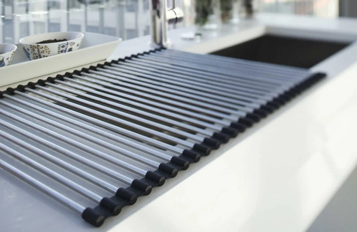 Imagen 4 de 8 de Escurridor Enrollable Franke Acero Inoxidable Bacha Rollmat
