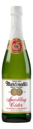 Jugo De Manzana Espumoso Martinelli's 3 Botellas De 750 Ml