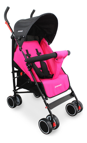 Coche Paseador Para Bebe Con Posiciones Buggy Bebesit (102a) Color Rosa Color del chasis Rosado