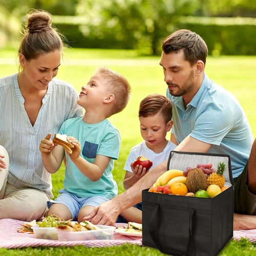 1 Lonchera Comida Calentada Bolsas Aisladas, Paquetes De