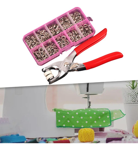 Broches De Metal Botones Broches A Juego B 50 Con Apilador