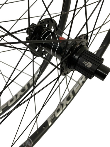 Juego De Ruedas Mtb 29 Mazas Arc Boost, Microsplinned + Foxt Negro