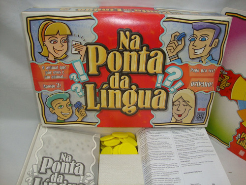 Jogo Na Ponta Da Lingua Grow Usado Completo