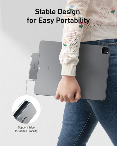 Anker 6 En 1 Hub Usb-c Para iPad Y Otros Dispositivos