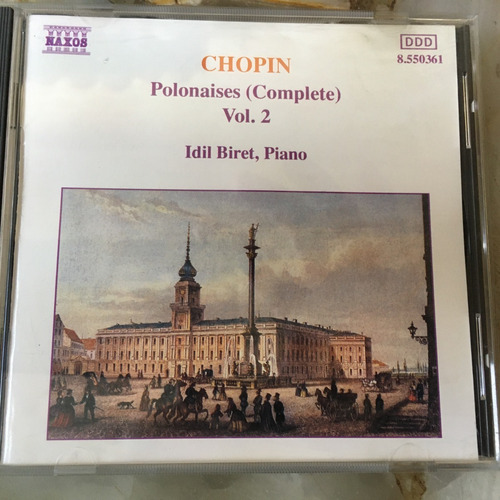 Chopin X Idil Biret Cd Polonaises Vol.2  Aleman Exc Estado