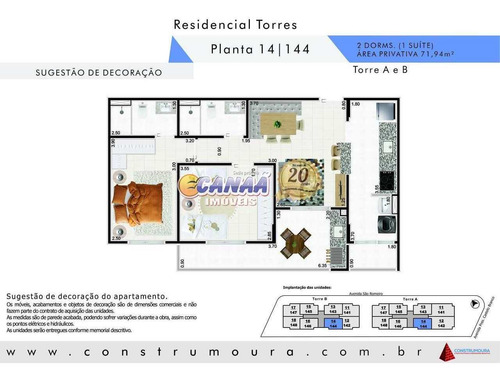 Imagem 27 de 27 de Apartamento Com 2 Dorms, Caiçara, Praia Grande - R$ 483 Mil, Cod: 9346 - V9346