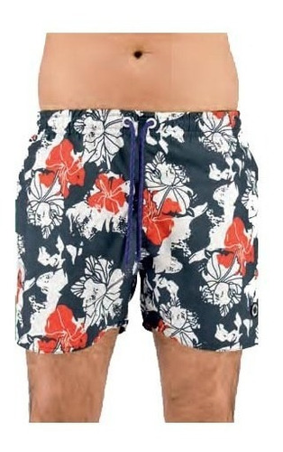 Short Baño Malla Boardshorts Estampado Flora | Moha (170300)