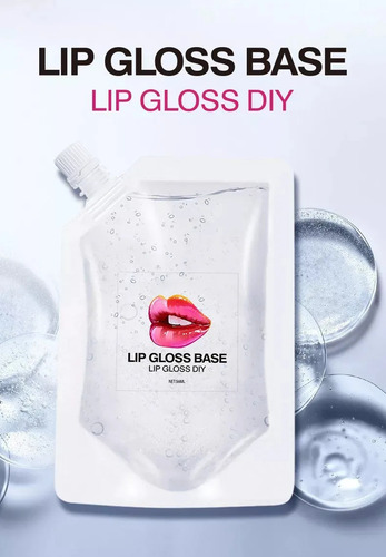 Nuevo Brillo De Labios Transparente Diy, Base De Esmalte Lab