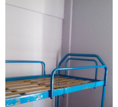 Cama Cucheta / Marinera De Caño Azul 2 Escaleras 2 Barrales (Usado)