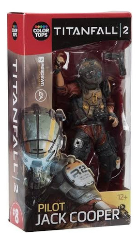 Titanfall 2 Mcfarlane Toys Figura Piloto De Bt Jack Cooper