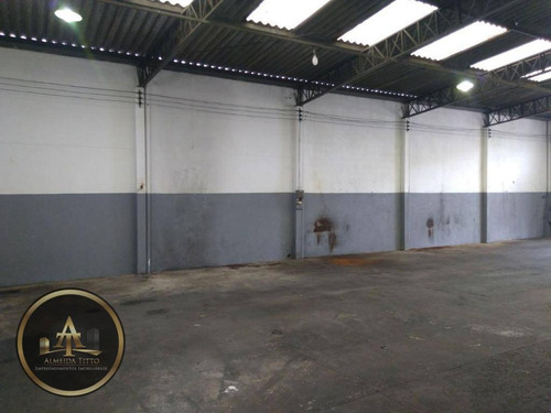 Excelente Galpão Para Locação Em Barueri - 250 M² - Confira! - Ga0038