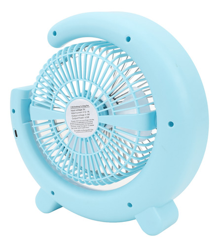 Ventilador De Escritorio Pequeño Usb De 5 Pulgadas, Multifun