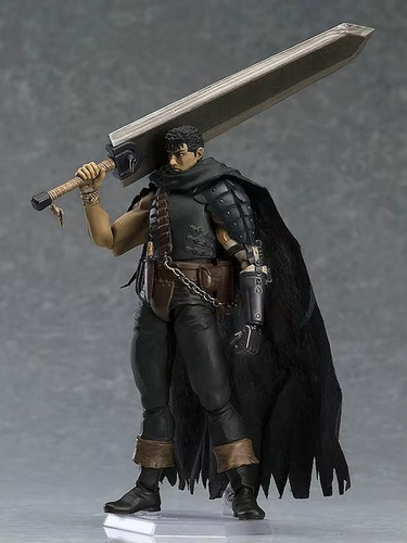 Berserk Figma 359 Guts Black Swordsman Figura De Ação
