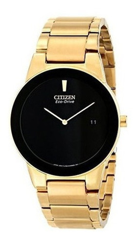 Citizen Hombres Eco-drive Goldtone Axiom Cronografo Reloj