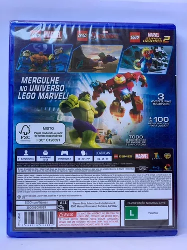 Lego Marvel Collection 3 Jogos…