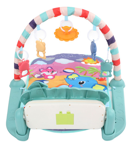 Alfombrilla De Piano Blue Musical Gym Play Para Bebés Que Me