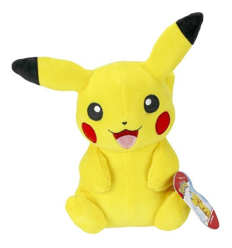 Pelúcia Pokémon - Pikachu - 18cm - Original - Sunny